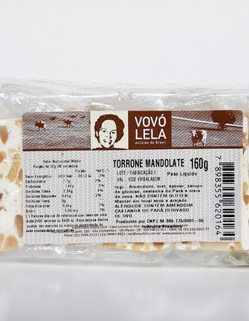 imagem Torrone mandolate 140g