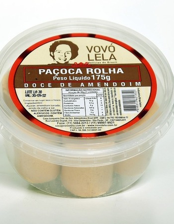 imagem Paçoca rolha 175g