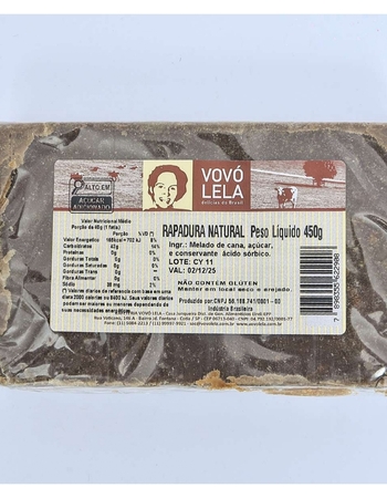 imagem Rapadura 450g