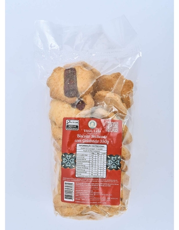 imagem BISCOITO RECHEADO COM GOIABADA 350G