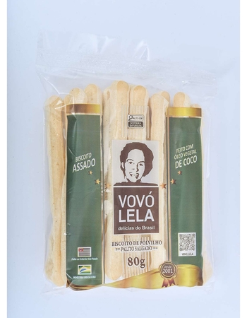 imagem Biscoito de polvilho palito 80g